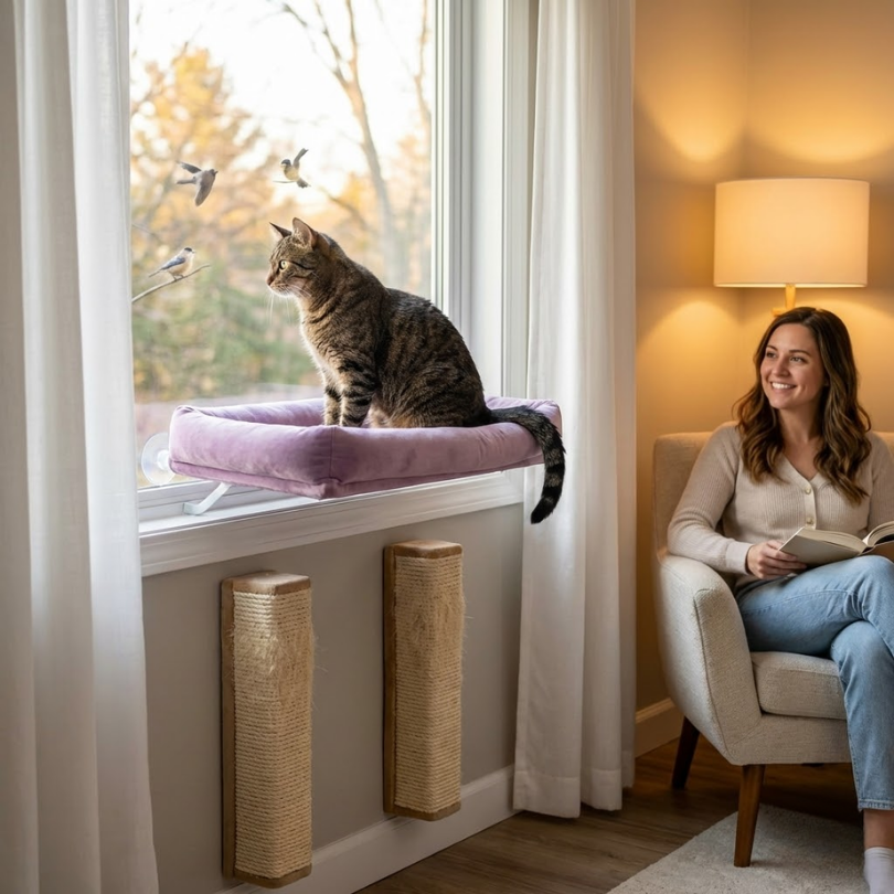 Hamacas y rascadores: Para ver el mundo pasar