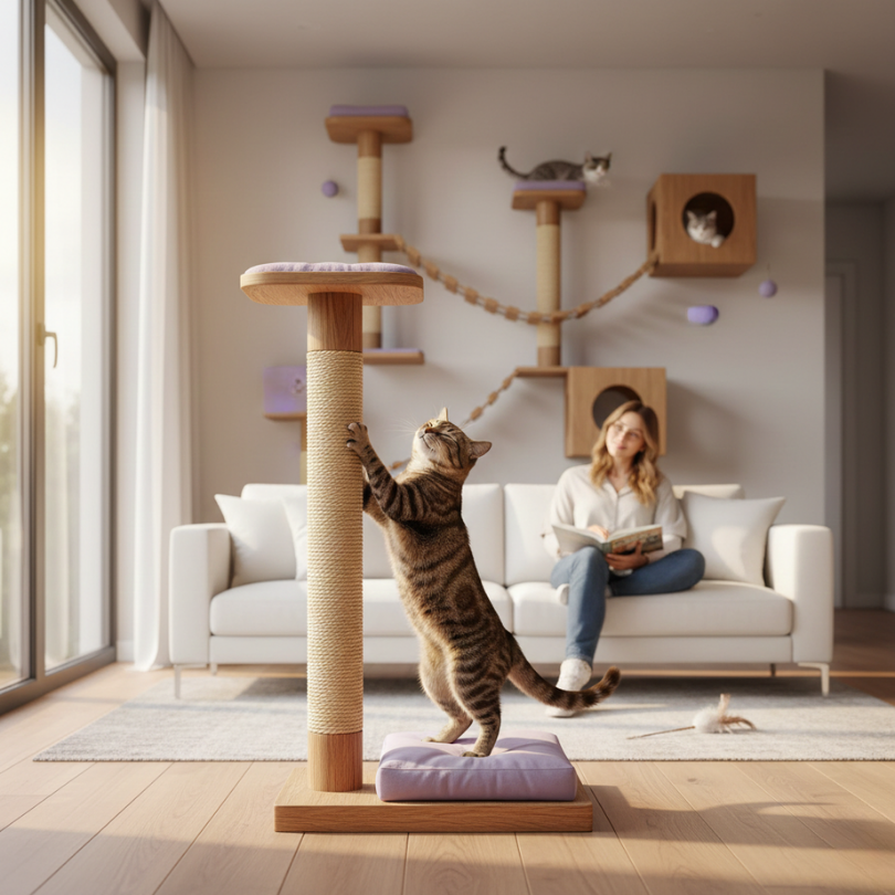 Karen, Haz Que Mi Rascador Sea la Opción Más Atractiva