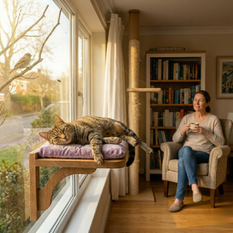 Hamacas para Ventanas: El Cine Gatuno Definitivo en Michis Shop 3 Regulacion Termica Natural Sol y Siesta en Primera Fila