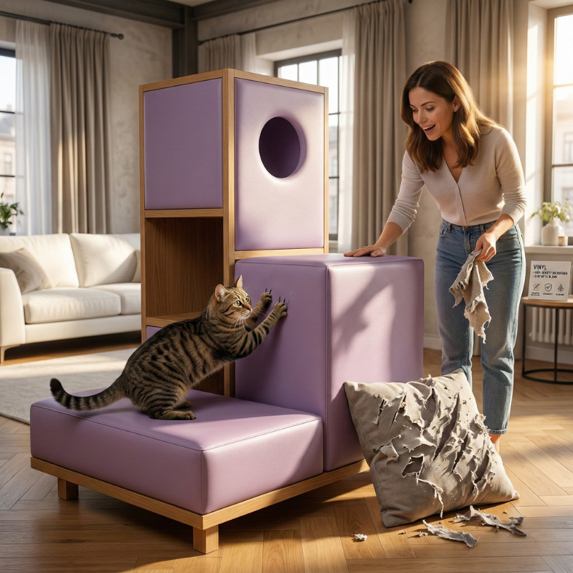 Resistencia Extrema Telas Anti-Arañazos y Anti-Desgarro