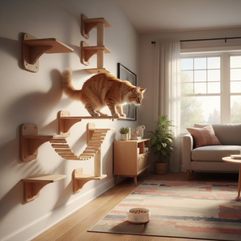 Un Refugio Elevado Seguridad y Confianza para Tu Michi