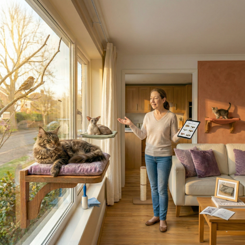 Hamacas para Ventanas: El Cine Gatuno Definitivo en Michis Shop 8 Variedad de Modelos Encuentra la Hamaca Ideal para tu Felino y Estilo de Vida