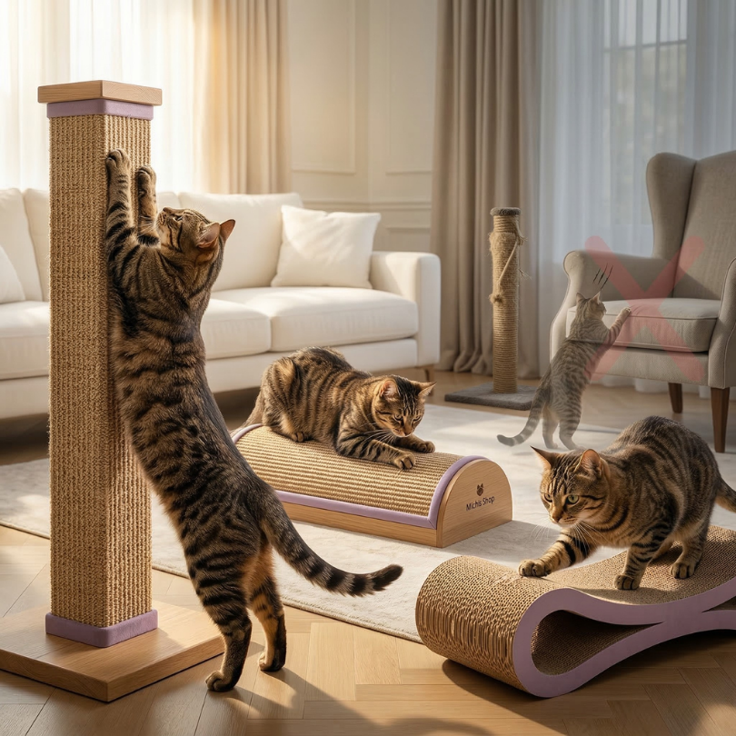 3. Olvidar la Variedad de Texturas y Propositos para el Rascado