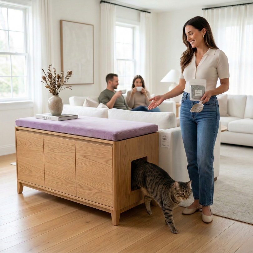 Areneros Ocultos Tipo Bife (55-70cm) Elegancia y Funcionalidad Integrada