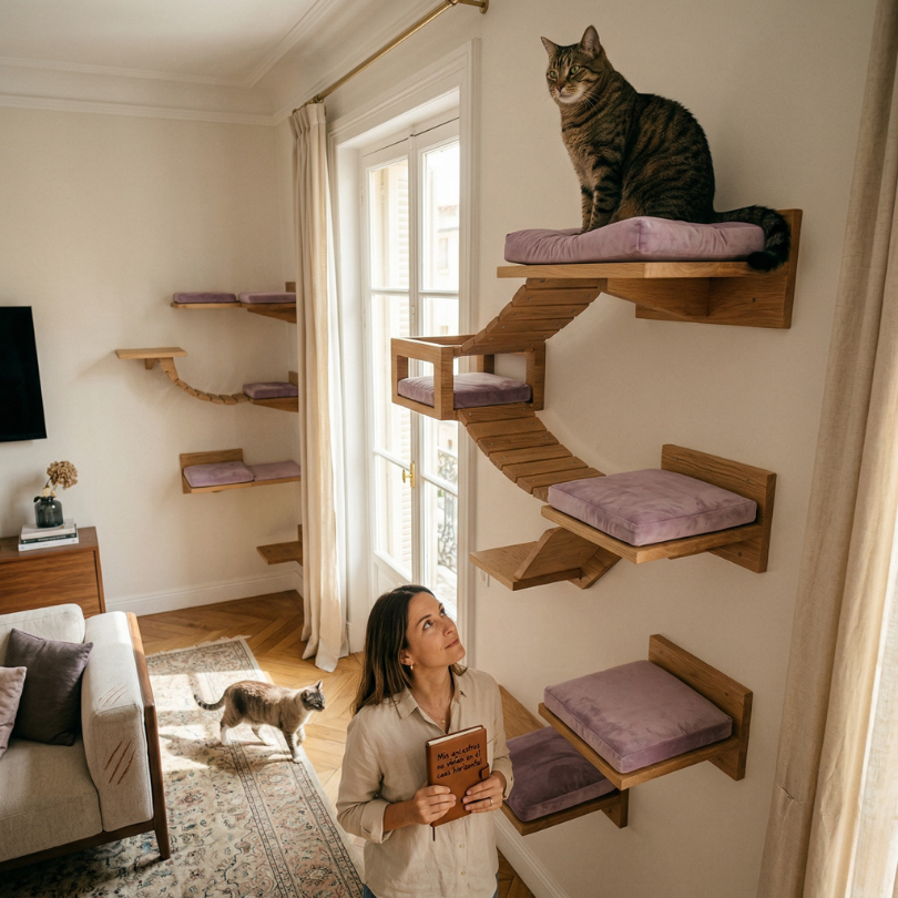 Control Territorial Por qué Subir a una Repisa Evita Peleas Entre Gatos