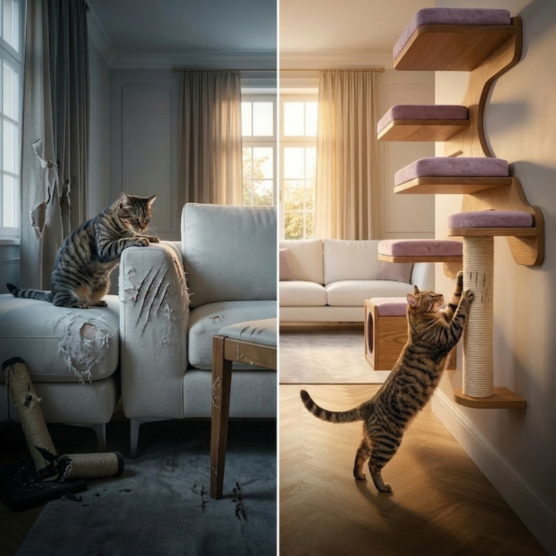 Destrucción de Muebles y Objetos Buscando Vías de Escape