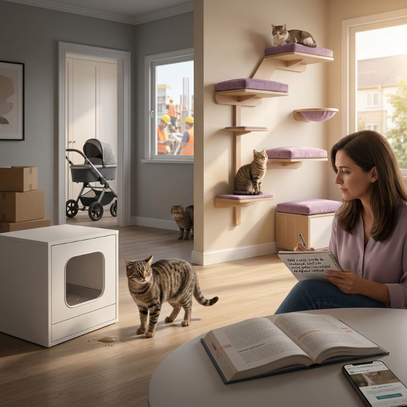 Estres y Ansiedad La Senal Silenciosa de un Gato Angustiado