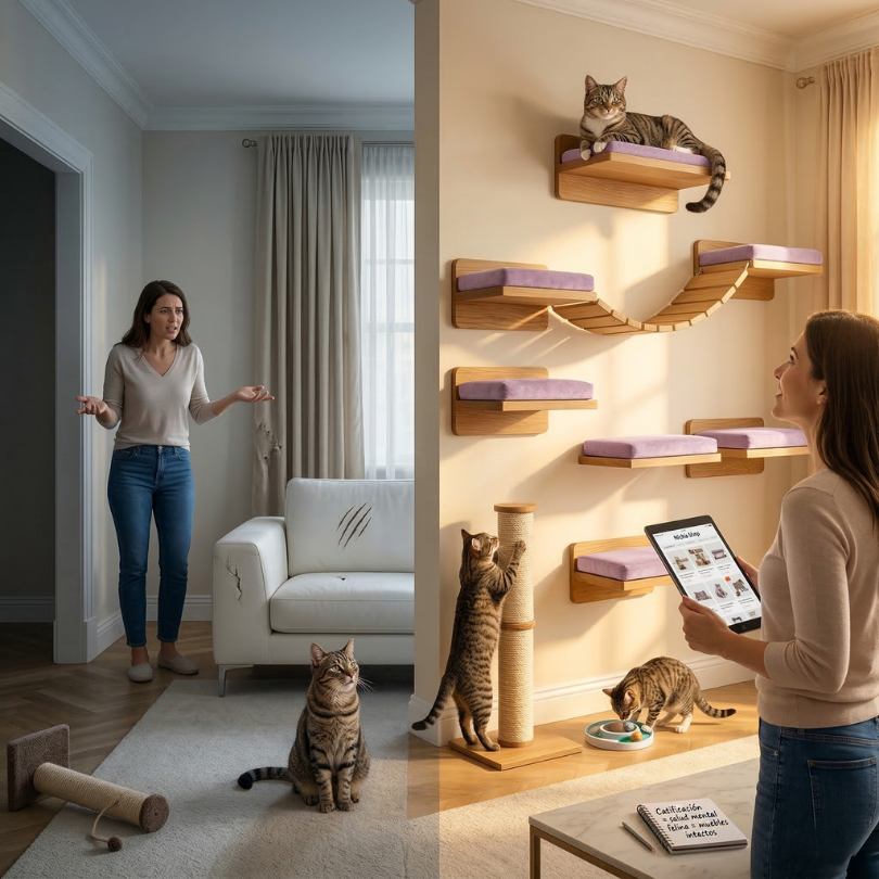 Gatificación Qué es y cómo mejora la salud mental de tu michi