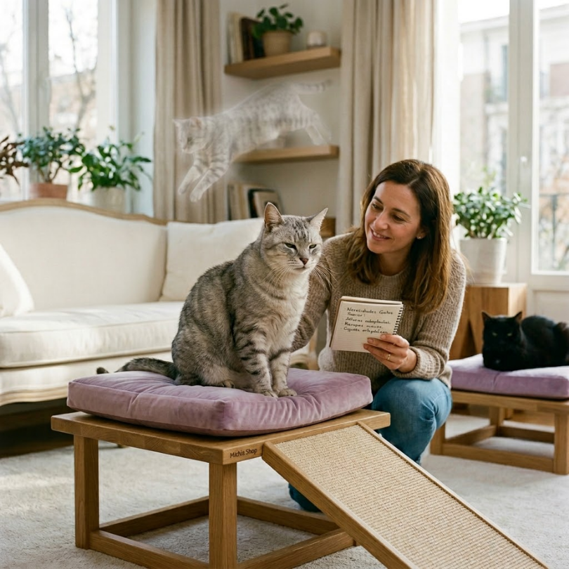 Gimnasios para Gatos Senior Alturas Adaptadas para el Bienestar de tu Michi