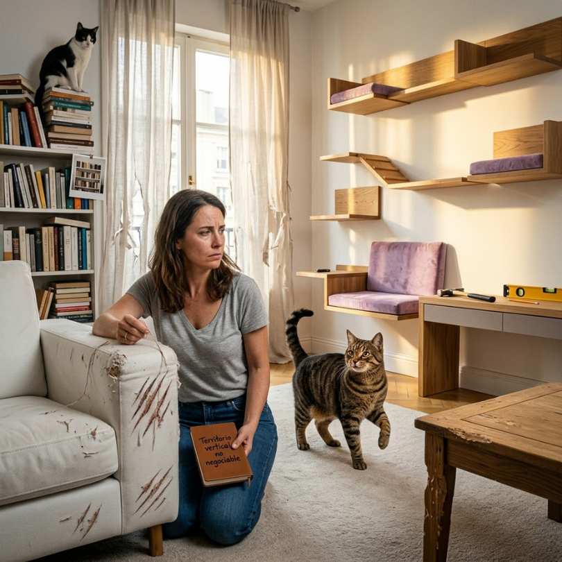 Inspección de Seguridad Módulos de Pared para Gatos