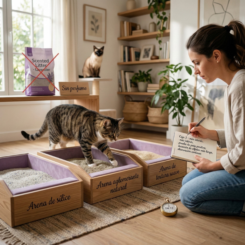 La Elección de la Arena Experimentación y Respeto por sus Preferencias Felinas