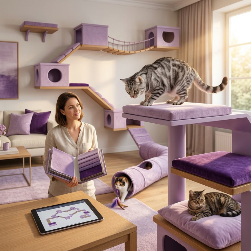 Los Módulos de Michis Shop Personalización y Estilo Lila