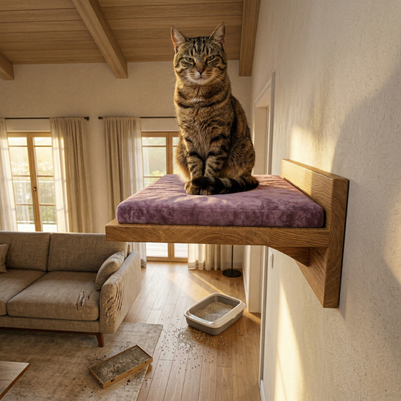 Por qué los gatos se sienten dueños del mundo desde las alturas Catificación Experta