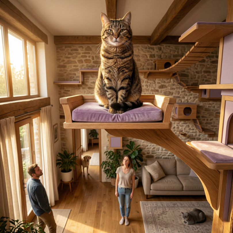 Territorio y jerarquía Afirmando su reinado desde lo alto