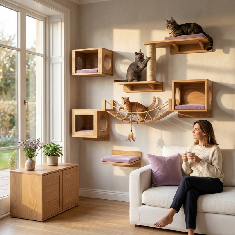 El Gimnasio Felino Juegos Verticales para la Paz y Armonía Multigato