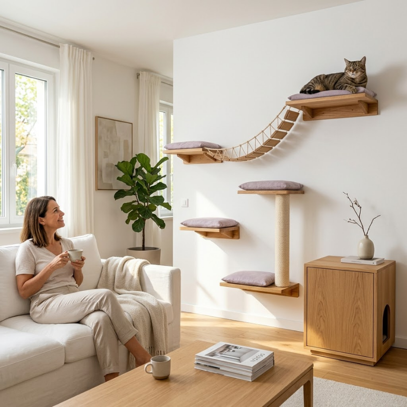 Gatificación Minimalista Decora tu Hogar con Estilo y Bienestar Felino