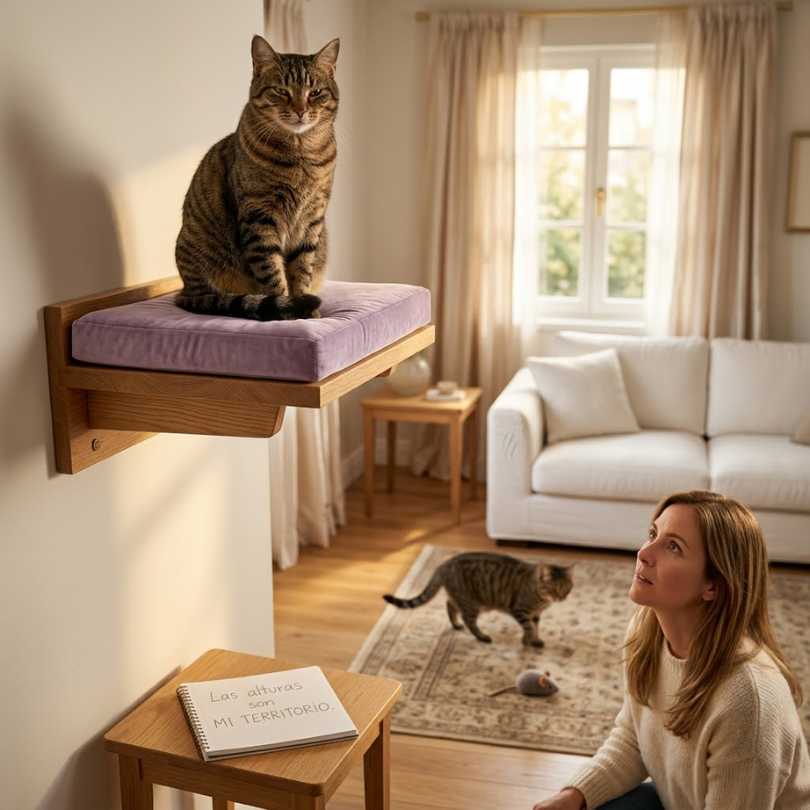 La Importancia Vital de la Verticalidad para el Bienestar Felino