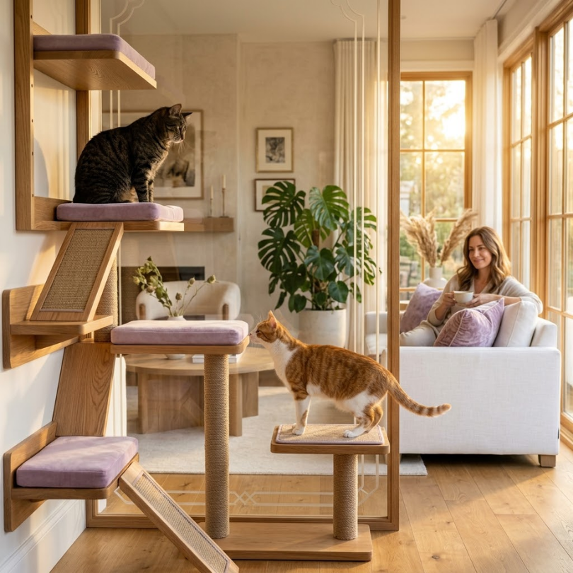 Guía Experta: Introduciendo un nuevo gato y por qué necesitas módulos de separación 2 La etología felina y la importancia de un primer encuentro positivo y controlado