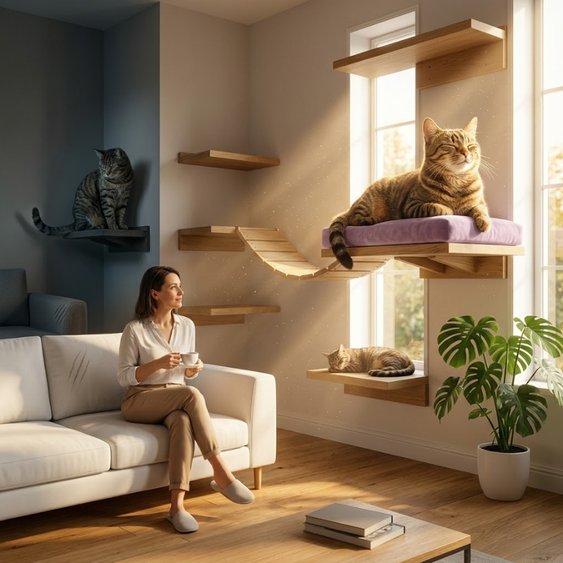 Mas Alla de la Vista El Impacto Profundo de la Luz Natural en el Comportamiento y el Animo Felino