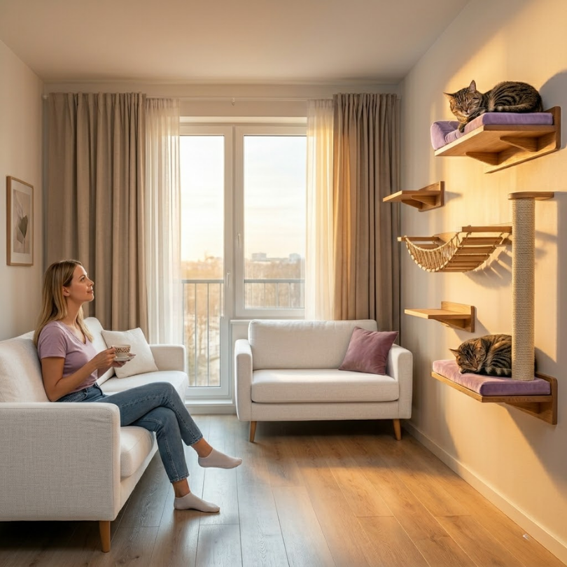 Paso 2 La Zona de Descanso y Observacion Refugios en Alto con Michis Shop