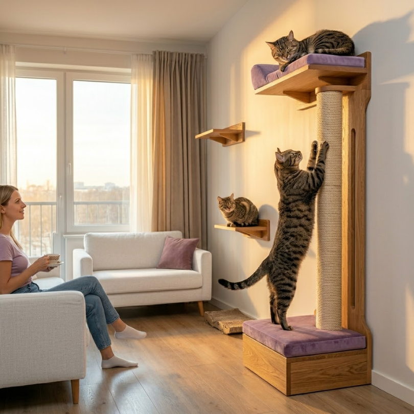 Paso 3 Estimulacion y Juego Rascadores y Entretenimiento Seguro