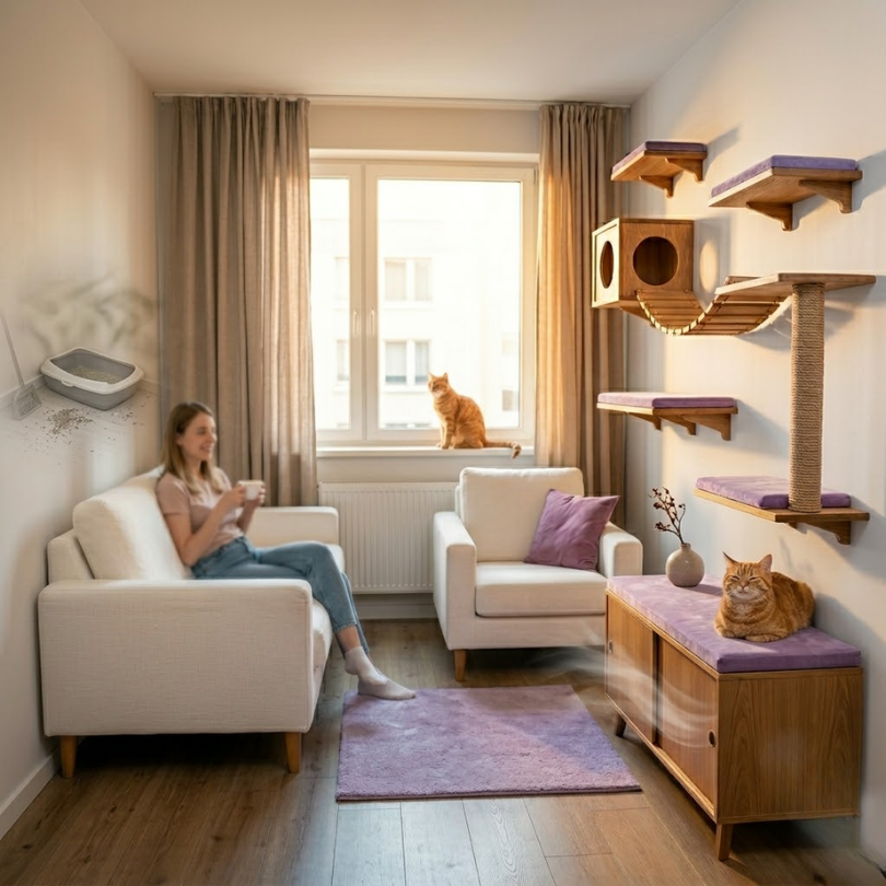 Paso 4 Higiene Discreta La Solución 'Bife' de Michis Shop para Apartamentos