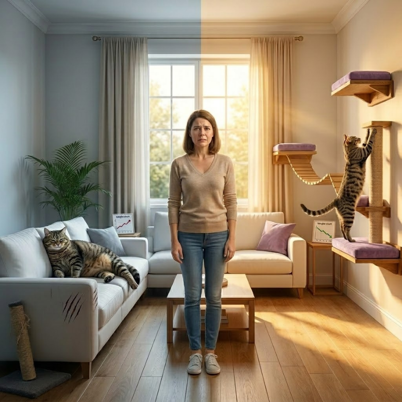 Transforma el Sedentarismo en Vitalidad Beneficios Concretos del Ejercicio Felino en Casa