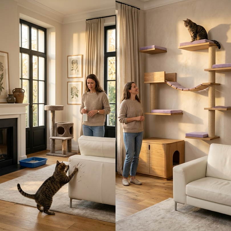 Gatos Hearthlings vs. Tree-dwellers: ¿En qué nivel vive tu gato? 1 Gatos Hearthlings vs. Tree-dwellers ¿En qué nivel vive tu gato