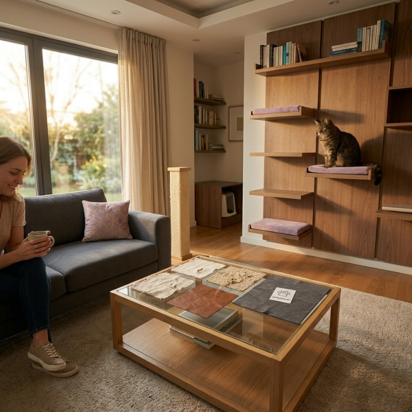 Telas naturales vs. sintéticas ¿Cuál elegir para un sofá 'Pet-Friendly'