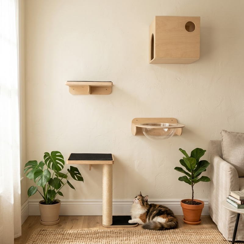Gimnasio de pared para gatos Cacatúa 2 Cacatúa (2)