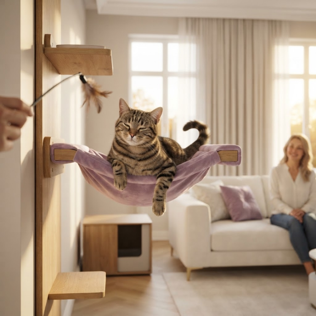 Guía para tomarle la foto perfecta a tu gato en su hamaca | Michis Shop 3 El lenguaje corporal del exito fotografico