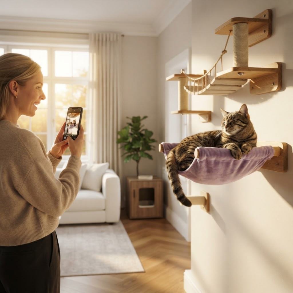Guía para tomarle la foto perfecta a tu gato en su hamaca | Michis Shop 1 Guía maestra para tomarle la foto perfecta a tu gato en su hamaca