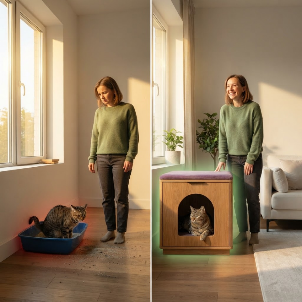 Privacidad felina y diseño humano