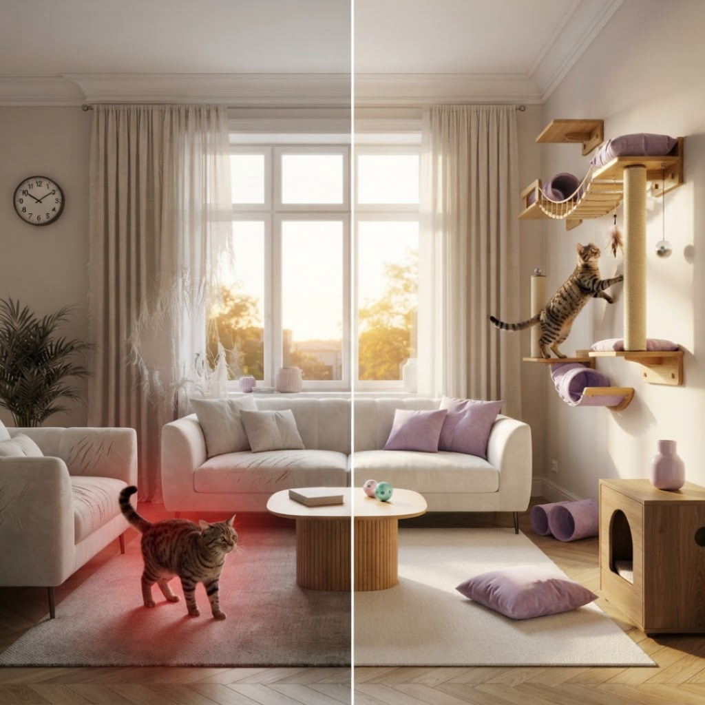 Juguetes de inteligencia para gatos para dejar en casa