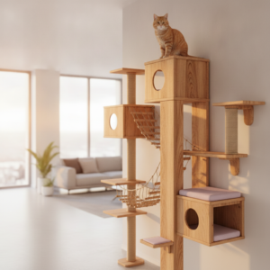 Gimnasios para gatos 32 El gato alfa: Retos de altura para los michis más aventureros